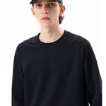 Outdoor Long-Sleeve Sweat-Wicking Quick-Dry Simple Loose Unisex Sports Top