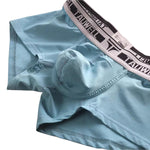 2 Pack Men's Ultra-Soft Breathable Cotton Supportive Fit Sporty Cut Comfy Trunks