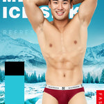 3 Pack Men's Mesh Thong with Stretch & Breathable 3D Support Pouch