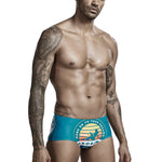Men's Trendy Lightweight Seamless Comfort Odor-Control Swim Trunks