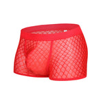 2 Pack Men's Sexy Transparent Mesh Trunks