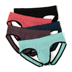 3 Pack Men's Breathable Mesh Separate Pouch Soft Jockstraps