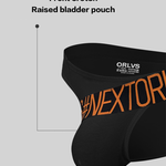 3 Pack Men's Low Rise Cotton Sexy Fashion U Convex Comfort Briefs