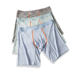 2 Pack Men's Lightweight & Airy Bold Prints Stretch Fabric Boxers Briefs