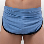 3 Pack Men's Breathable Mesh Full Coverage Trendy Design Soft Boxers