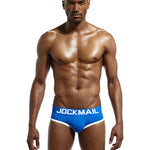 2 Pack Men's Sexy Cheeky Ultra-Soft Cotton Low-Rise & Revealing Supportive Jockstraps