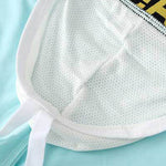2 Pack Men's Stretch Boxer Shorts with Side Split Design and Support Pouch