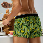 Men's Loose-Fit Printed Cotton Boxers