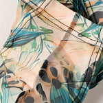 3 Pack Men's Ice-Silk Leopard Mesh Thong with Double-Lined Crotch