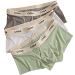 3 Pack Men's Antibacterial Moisture-Wicking Ultra-Soft Trunks