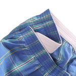 Men’s Vent Classic Plaid Cotton Boxers With Fly