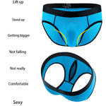 3-pack Men's Low-rise Compartment Lift Independent Pouch Briefs