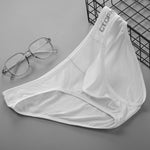2 Pack Men's U-Shaped Pouch Single Layer Moisture-Wicking Comfortable Sexy Bikini