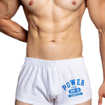 2-pack Men's DM Printed Lettering Low Waist Sexy Cotton Boxer Shorts