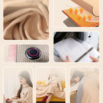 Electric Blanket for Outdoor Camping, Office Heating, Warm Heating Throw