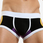 2 Pack Men's Soft Cotton Three-Hole Trunks