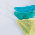 2 Pack Men's Seamless Semi-Transparent Thongs
