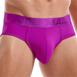 Men's Solid Color Mesh Breathable Sports Fitness Briefs