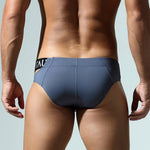 2 Pack Men's Sexy Low-Rise Comfy Waistband Stretch Fit Briefs