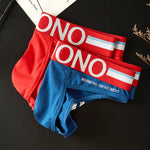 2-pack Men's Sexy Slim Fit Fashion U-convex Bikini