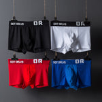 2 Pack Men's Sexy Transparent Seamless Mesh Solid Color Breathable Trunks & Bikini