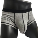 3 Pack Men's Ultra-Thin Cooling Large Supportive Pouch Breathable Low-Rise Trunks