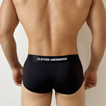 3 Pack Men's Breathable Mesh Trunks with Sexy Bulge Pouch