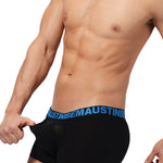 Men's Seamless Comfort Mid-Rise Sexy Pouch Comfy Waistband Underwear