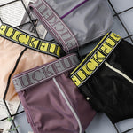 2 Pack Men's Ice-Silk Stretch Sports Briefs with 3D Pouch