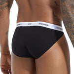3 Pack Men's Sporty Comfy Waistband Briefs