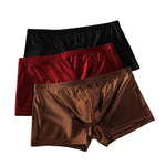 4 Pack Men's Supportive Pouch Cooling Airflow Seamless Comfort Trunks