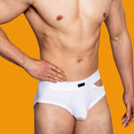 2 Pack Men's Low-Rise Sexy Side-Opening Briefs
