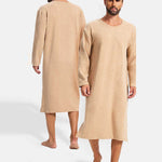 Men's Long-Sleeved Romper Ultra-Soft Seamless Comfort Sleepwear