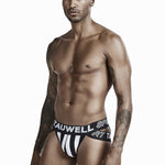 Low-rise Letter Men's Pouch Briefs
