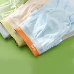 3 Pack Men's Baby Cotton High-Stretch Skin-Friendly Breathable Briefs