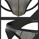 3 Pack Men's Lightweight Jockstrap with Sculpted U-Pouch and Stretch Fit