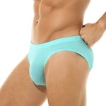 4 Pack Men’s Seamless Solid Color Smooth Touch Briefs