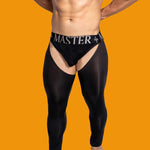 Men's Low-Waist Sexy Hollow Silk-Smooth Semi-Transparent Thermal Pants