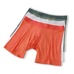 2 Pack Men's Anti-friction Sports Long Nylon Mesh Briefs