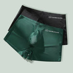 2-pack Men's Translucent Seamless 3D Pocket Trunks