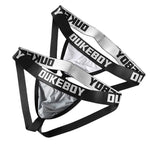 3 Pack Men's Low-Rise Jockstrap with Contoured U-Pouch and Stretch Comfort