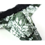 4 Pack Men's Lace Comfy Waistband U-Pouch Thongs