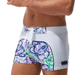 Men's Comfy Waistband Stay-Put Fit Bold Prints Swim Shorts & Trunks