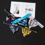 2 Pack Men's Sexy Bold Prints Cooling Lightweight Thong