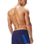 Men's Casual Athletic Shorts with Zipper Pockets and Lining