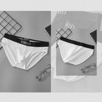 2 Pack Men's Ultra-Soft Modal Seamless Comfort Soft Briefs