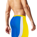 Men's Full Coverage Sporty Cut Anti-Chafing Swim Shorts & Trunks