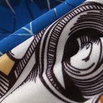 3 Pack Men's Trendy Print Ice Silk & Breathable Casual Style Boxers Shorts