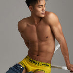 2 Pack Men's Supportive Pouch Low-Rise Trunks