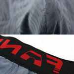 3 Pack Men's Striped U-Pouch Low-Rise Breathable Slim-Fit Trunks